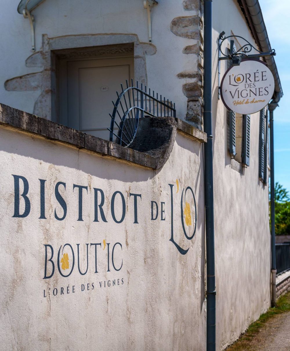 Façade bistrot de l'Ô, restaurant bistronomique en Bourgogne